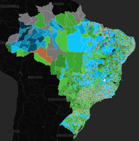 Mapa 1960